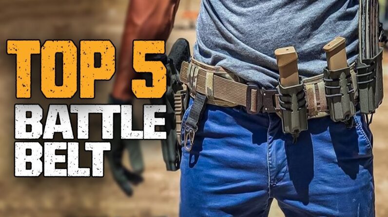 Top 5 Battle Belt For Military, Law Enforcement And Outdoor Enthusiasts